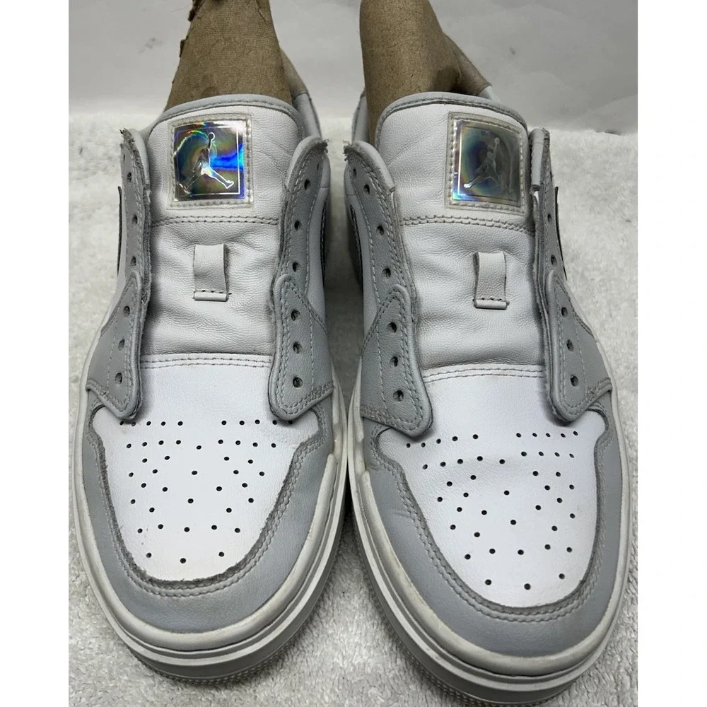 Nike Jordan 1 Womens Size 7.5 White Tear Away Low Athletic Sneaker Shoes